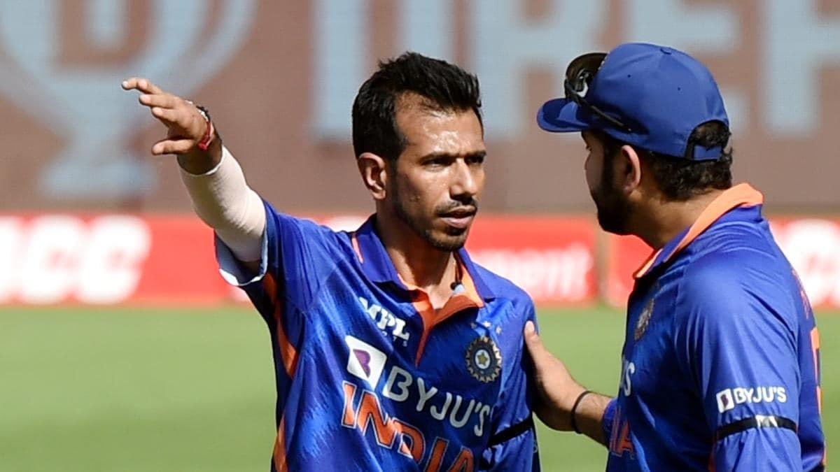 Yuzvendra Chahal Rohit Sharma-1