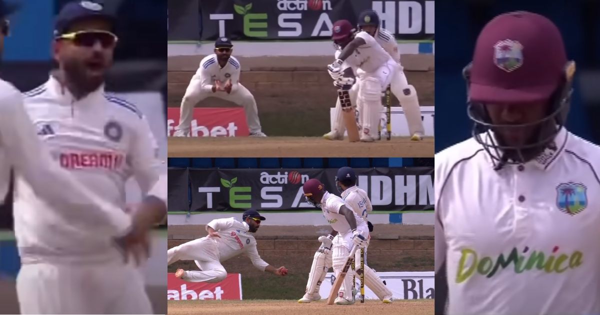 Ajinkya Rahane Caught A Surprising Catch With One Hand, Video Went Viral