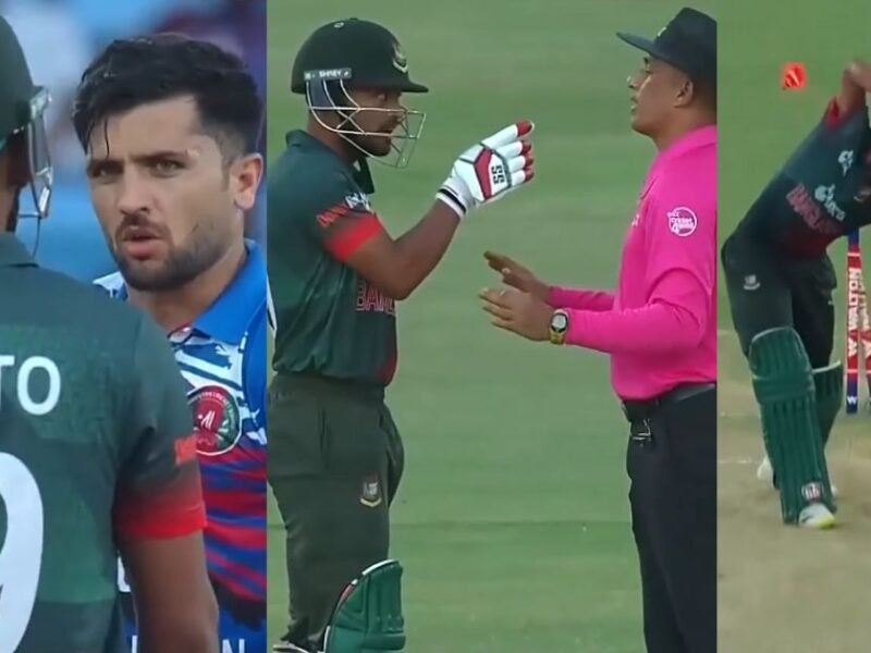 Ban Vs Afg, Bangladesh And Afghanistan Players Started Fighting With Each Other