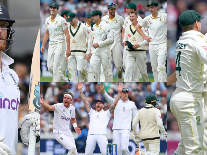 Eng Vs Aus: बने स्टोक्स की तूफानी शतकीय पारी गई बेकार, पैट कमिंस के आगे अंग्रेजों ने टेके घुटने, 43 रन से ऑस्ट्रेलिया ने जीता दूसरा टेस्ट