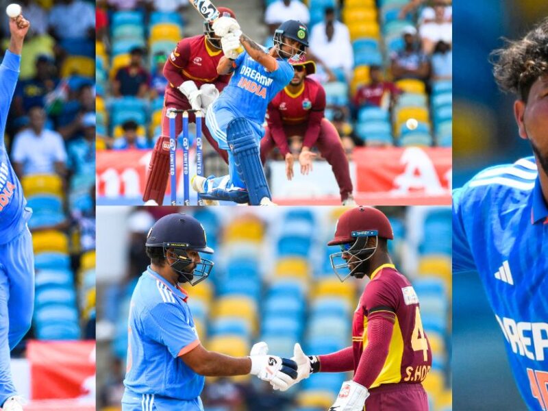 India Beat West Indies By 5 Wickets To Win The First Odi