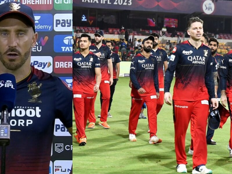 Ipl 2023 में मिली हार के बाद फाफ ने छोड़ी Rcb की कप्तानी, 6,988 रन बनाने वाले को मिली टीम की कमान