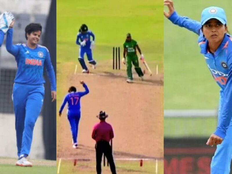 Shafali Verma Took 4 Wickets In The Last Over Against Bangladesh, Video Viral