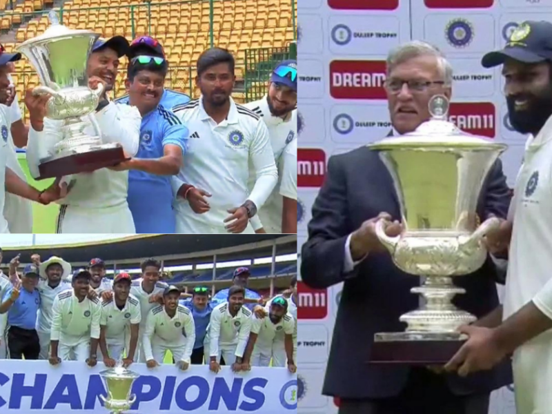 South Zone Beat West Zone In Duleep Trophy Final 2023