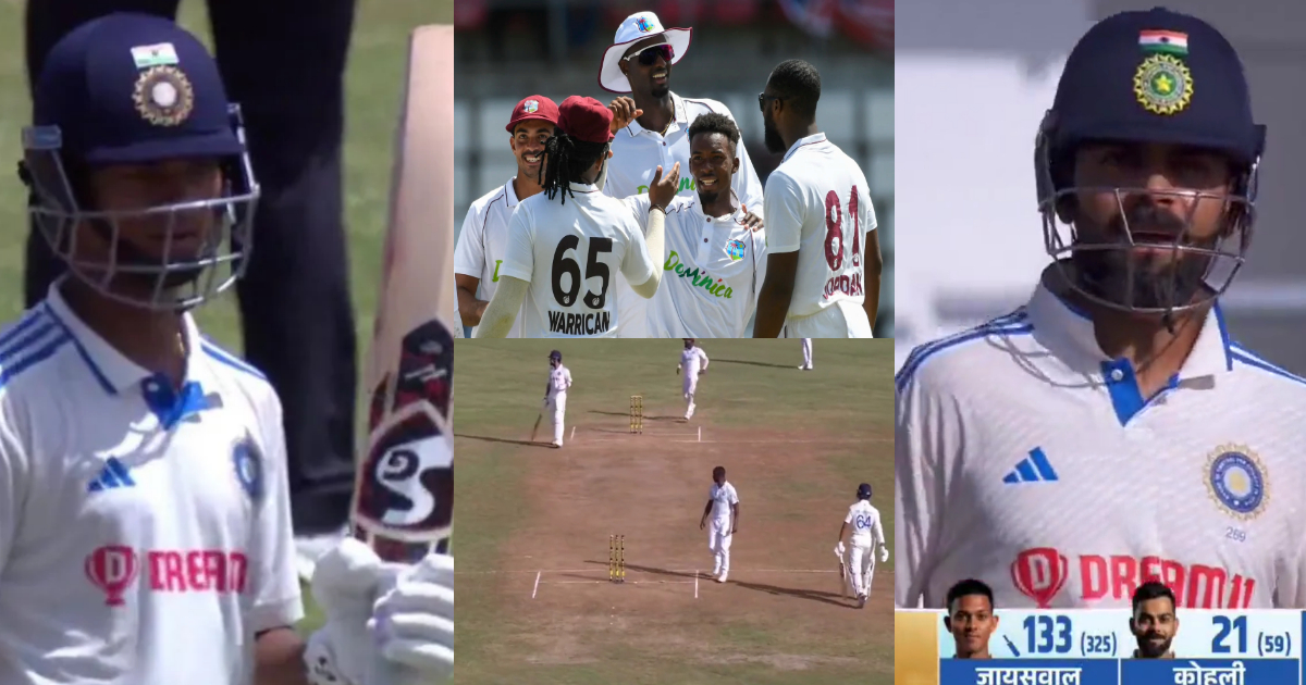 Yashasvi Jaiswal Abuses West Indies Players In Front Of Virat Kohli