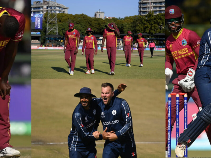 Wi Vs Sco Scotland Beat West Indies By 7 Wickets, Out Of Odi World Cup 2023