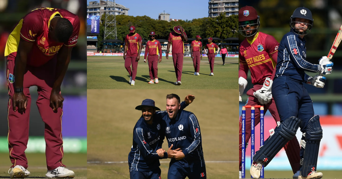 Wi Vs Sco Scotland Beat West Indies By 7 Wickets, Out Of Odi World Cup 2023