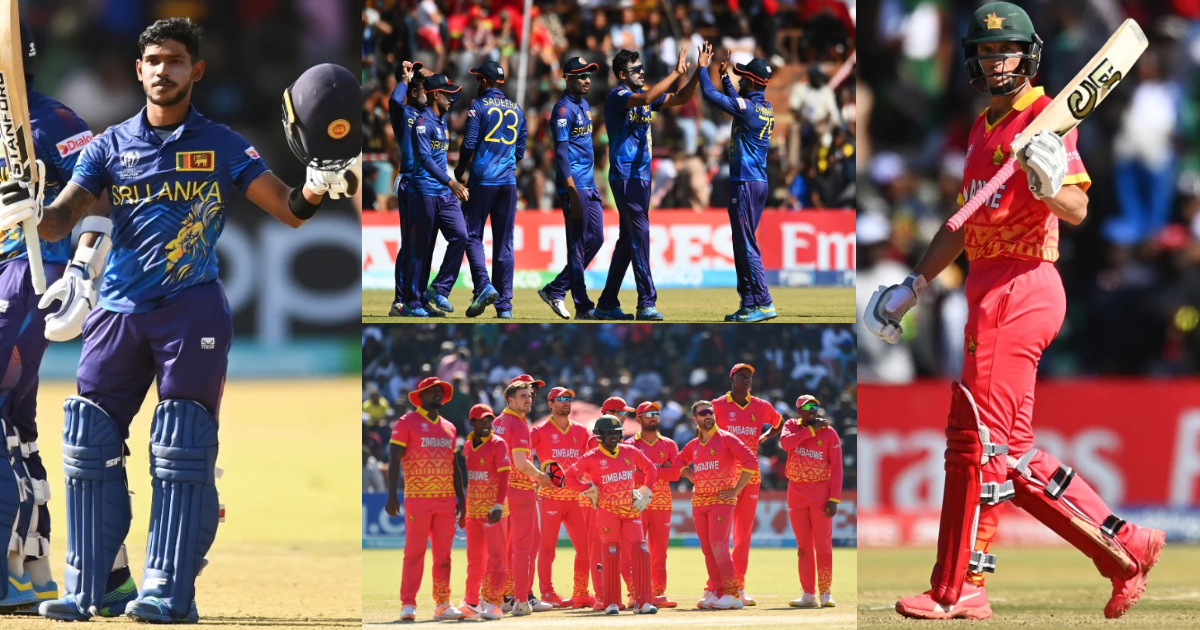 Sl Vs Zim Sri Lanka Thrash Zimbabwe By 9 Wickets To Qualify For World Cup 2023