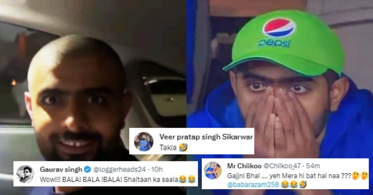 Babar Azam Went Bald Netizens Mocked Him On Social Media