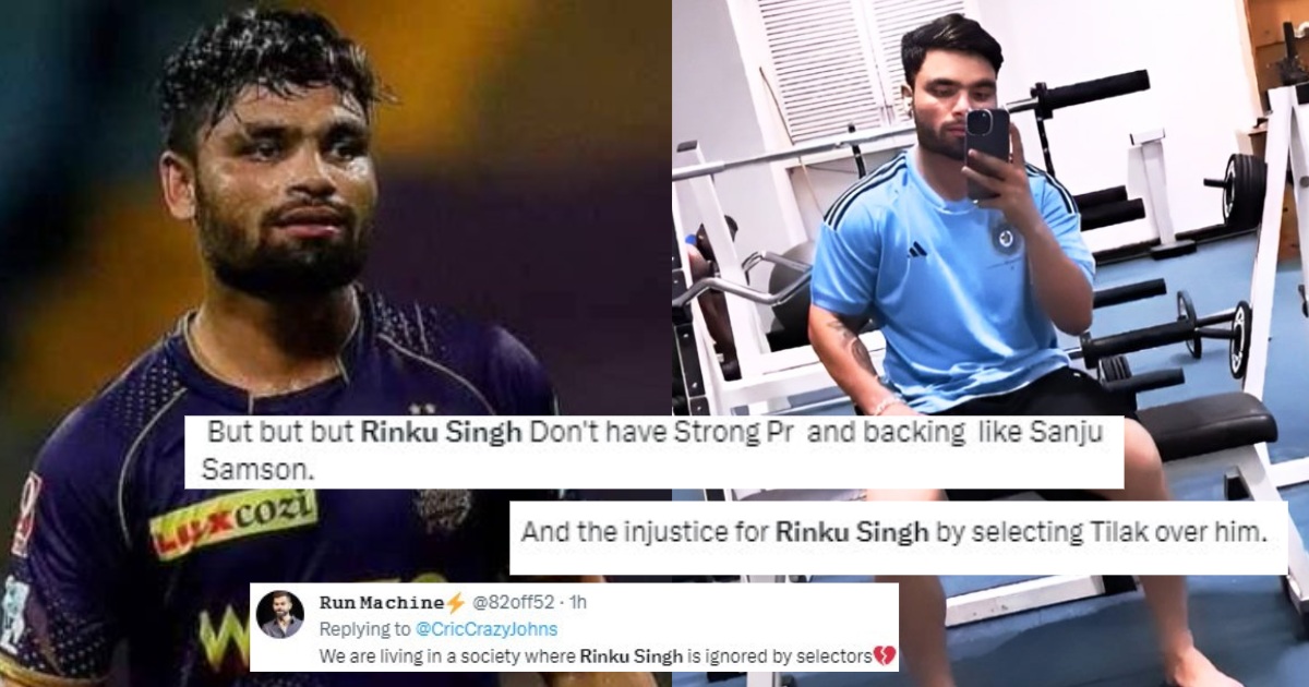 Rinku Singh Ignored By Selecters On West Indies Tour Netizens Slammed Bcci On Social Media