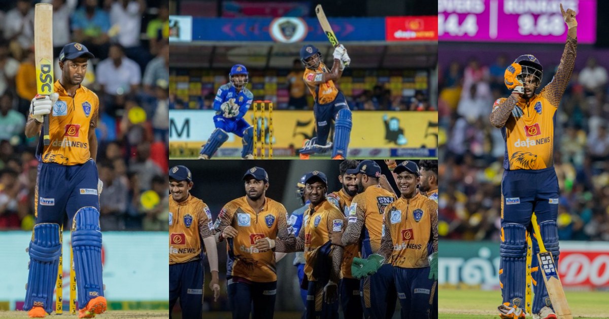 Tnpl 2023 Nellai Royal Kings Beat Siechem Madurai Panthers By Just 4 Runs In A Nail Biter Full Match Report