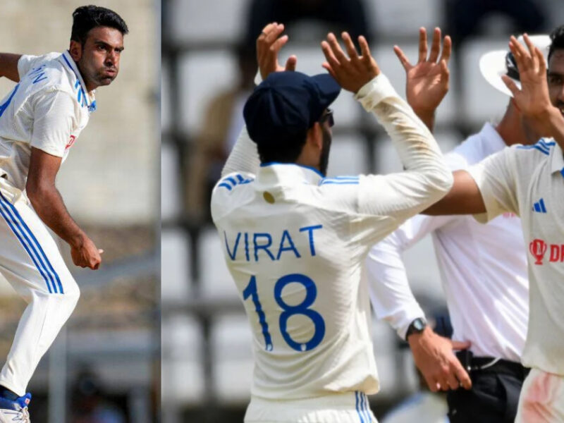 R Ashwin Broke 5 Big Records Against West Indies