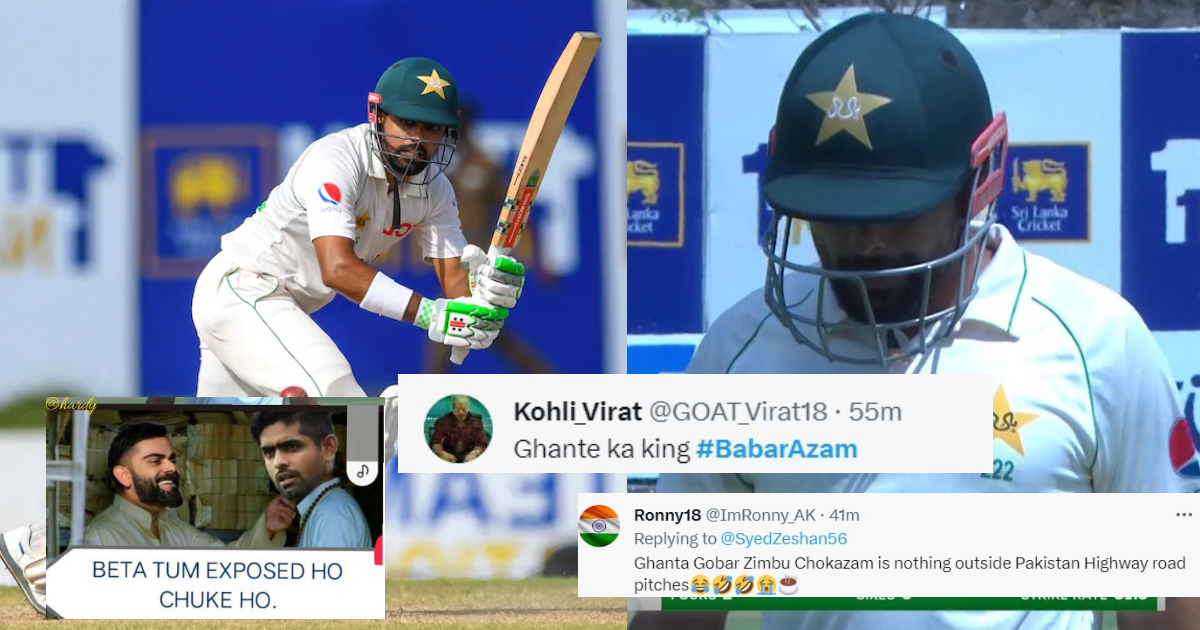 Babar Azam Got Out After Scoring 13 Runs, Indian Fans Enjoyed On Social Media