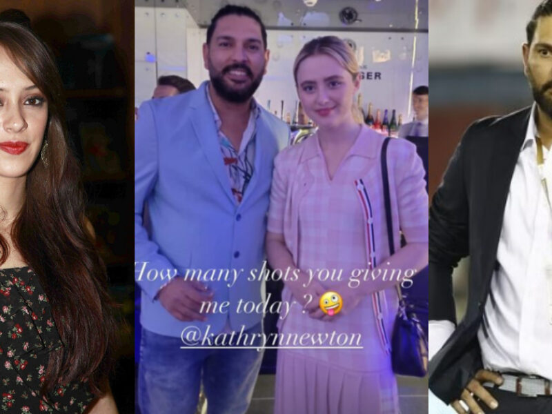 Yuvraj Singh Shared A Picture With Hollywood Actress Kathryn Newton