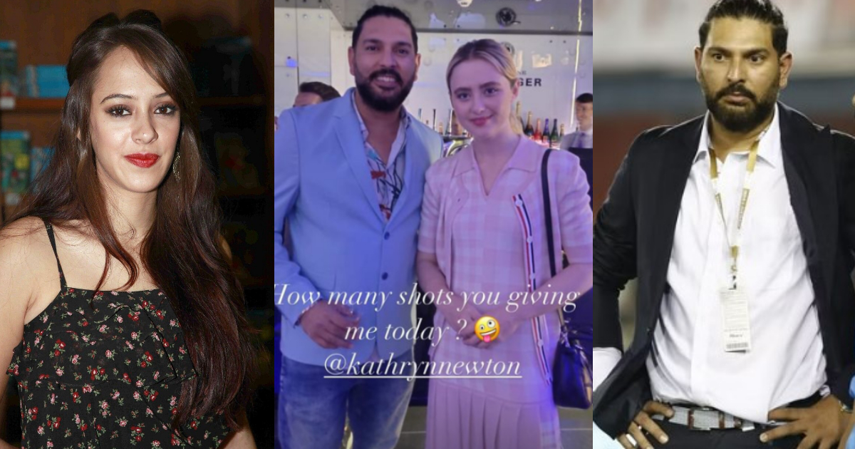 Yuvraj Singh Shared A Picture With Hollywood Actress Kathryn Newton