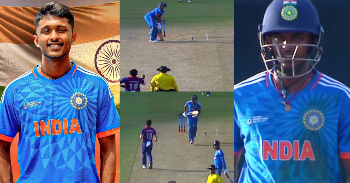 Ipl Star Sai Sudharsan Stormy Fifty Against Nepal In Emerging Asia Cup 2023 Rained Fours And Sixes