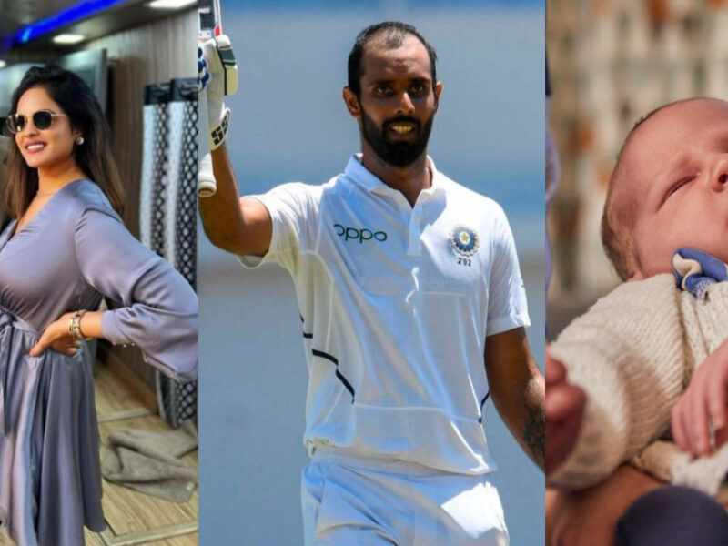 Hanuma-Vihari-Become-Father-Wife-Preethi-Raj-Gave-Birth-Baby-Boy