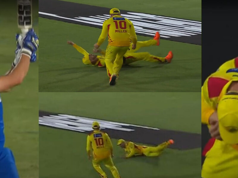 Super-Kings-And-Mi-Faf-Du-Plessis-Caught-A-Surprise-Catch-Video-Went-Viral