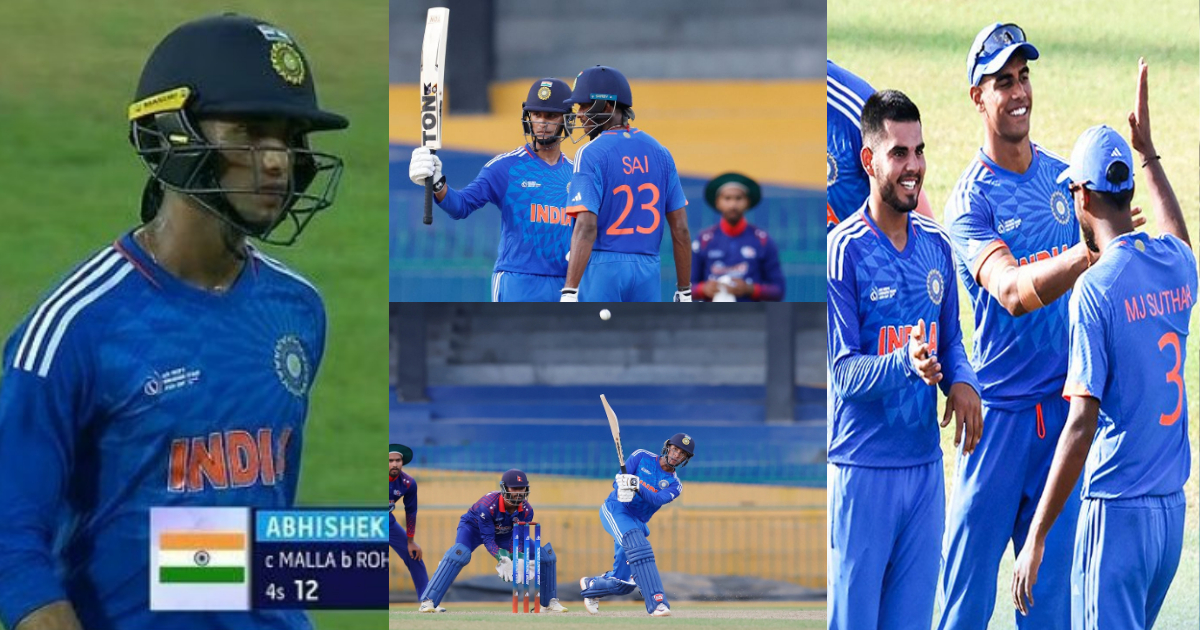 Abhishek Sharma Scored 60 Runs In Just 14 Balls In Asia Cup