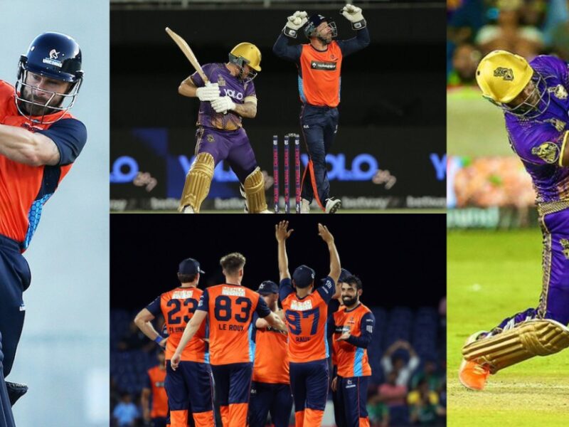 Rained Fours And Sixes In Mlc Finch'S Team Crushed Knight Riders By 21 Runs Read Full Scorecard Live Report
