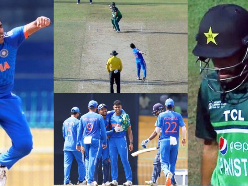 Ind Vs Pak Rajvardhan Hangargekar Created Havoc With His Bowling Took 5 Wickets Pakistan All Out On Juts 205 Runs Read Complete Story