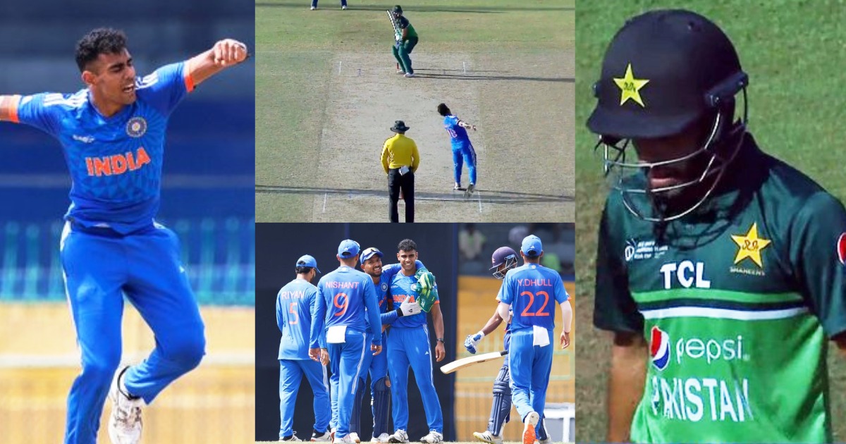 Ind Vs Pak Rajvardhan Hangargekar Created Havoc With His Bowling Took 5 Wickets Pakistan All Out On Juts 205 Runs Read Complete Story