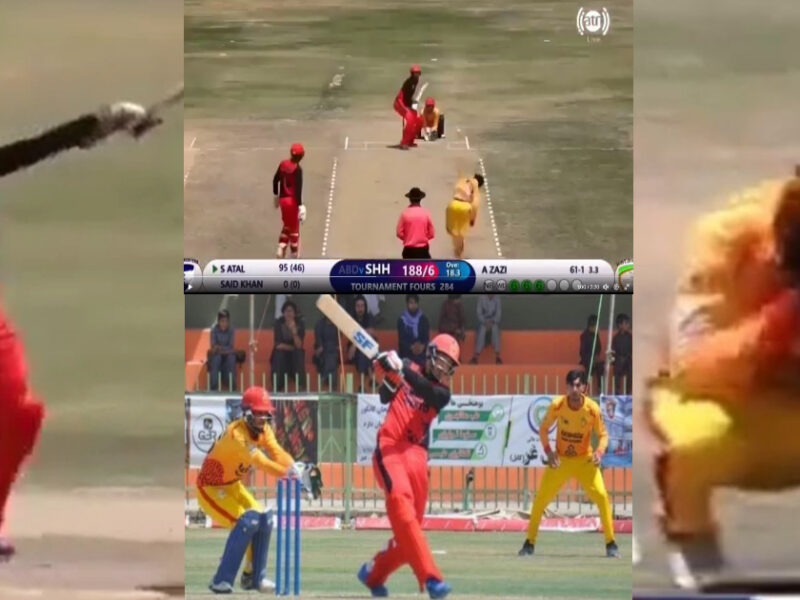 Sediqullah-Atal-Smashed-48-Runs-In-A-Over-Against-Amir-Zazai-In-Kabul-Premier-League
