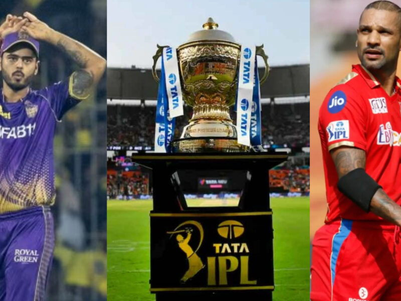 These Players Will Replace Shikhar Dhawan And Nitish Rana As Captains Of Kkr And Punjab In Ipl 2024