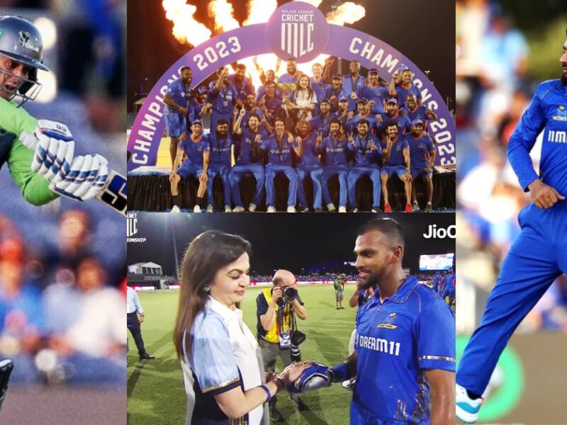 Rashid Khan Nicholas Pooran Did Wonders Mi New York Became Champion Of Mlc 2023