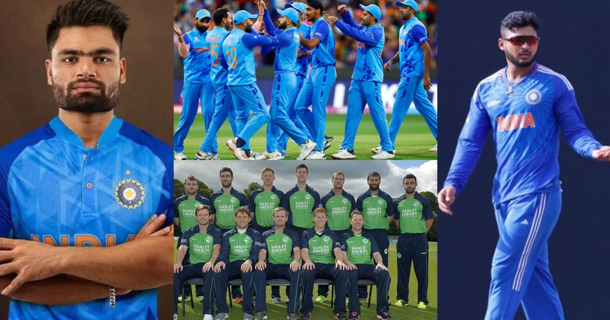 Ind Vs Ire Team India Announced For Ireland Series Riyan Parag Will Lead 10 Ipl Stars Got Chance