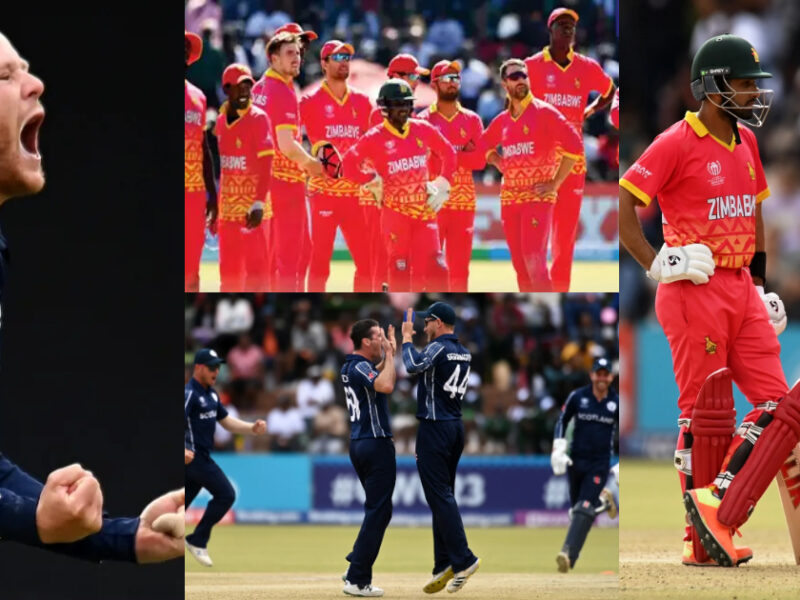 Zim Vs Sco Scotland Beat Zimbabwe By 31 Runs In Qualifiers Match To Knock Them Out Of The World Cup