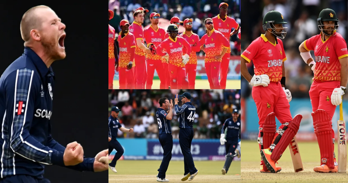 Zim Vs Sco Scotland Beat Zimbabwe By 31 Runs In Qualifiers Match To Knock Them Out Of The World Cup
