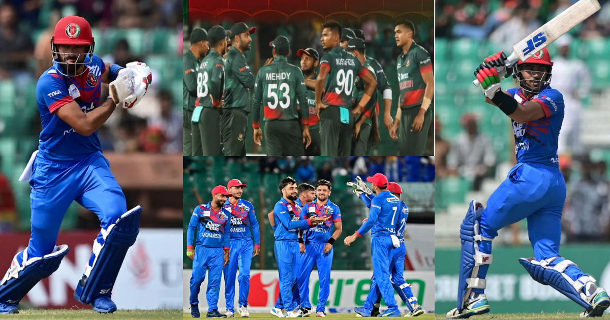Afg Vs Ban Afghanistan Won The Title By Defeating Bangladesh By 142 Runs.