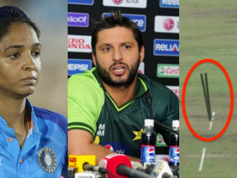 Shahid Afridi Furious Over Harmanpreet Kaur'S Act