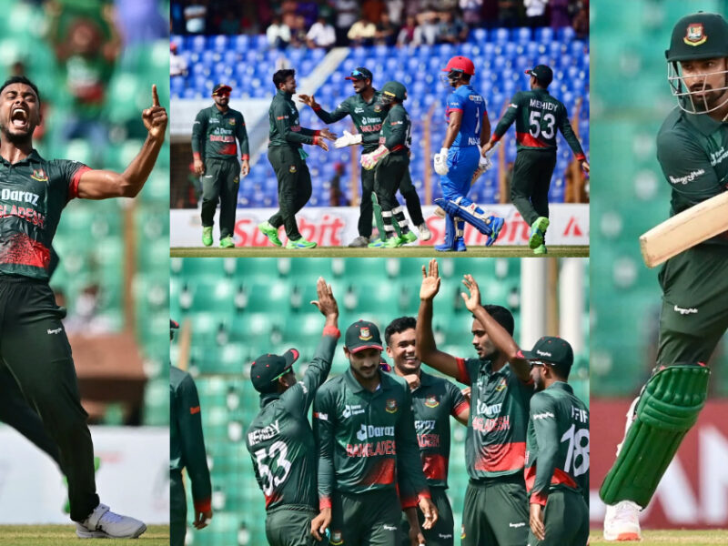 Ban Vs Afg Bangladesh Beat Afghanistan By 7 Wickets In Third Odi