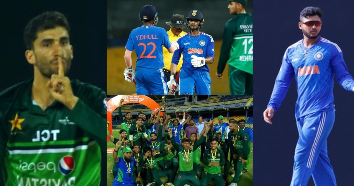 Ind Vs Pak Pakistan Beats India By 128 Runs To Become Champion In Emerging Asia