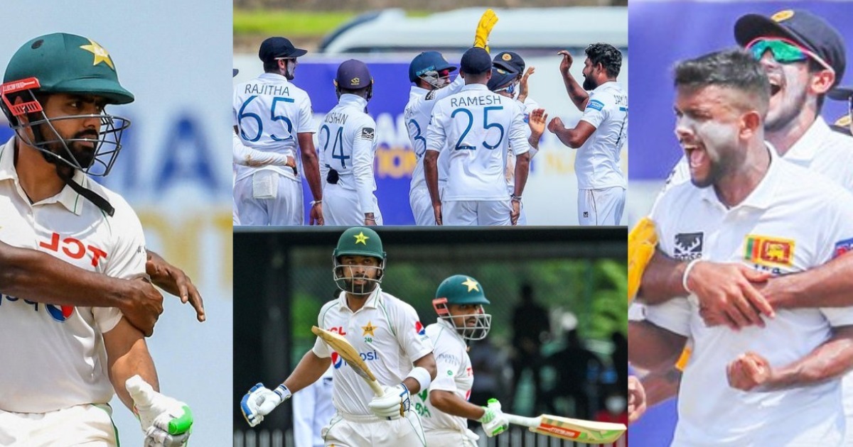Sl-Vs-Pak-Sri Lanka Piled On 166 Runs In Front Of Pakistani Bowlers On The Second Day
