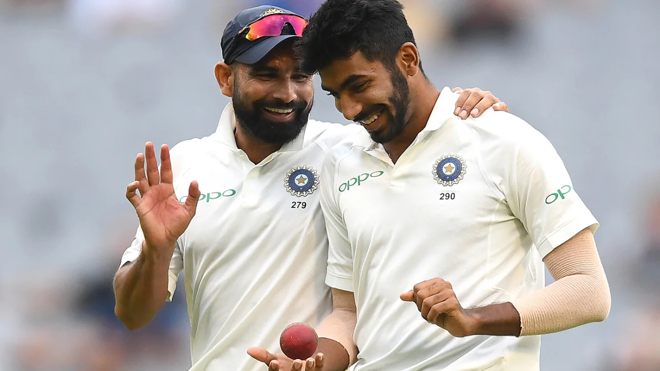Jasprit Bumrah And Mohammed Shami