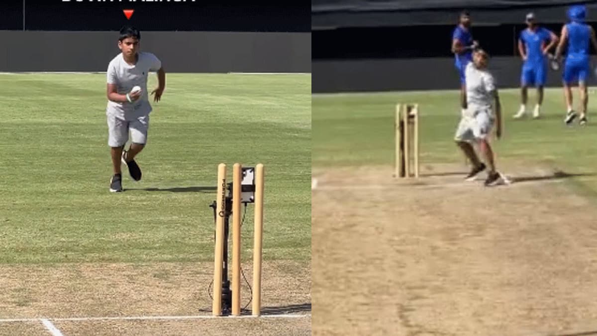 Lasith Malinga Son Bowlling Video