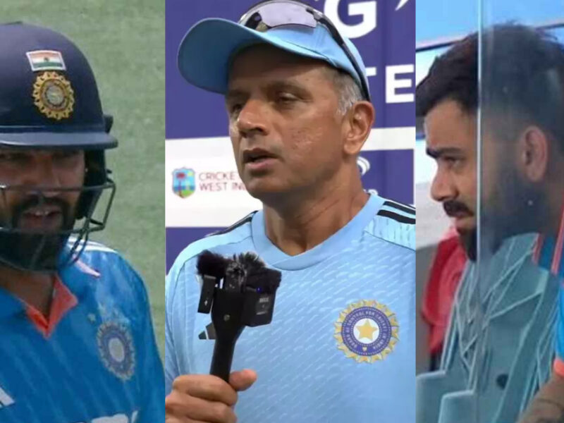 Rahul Dravid Clarified On The Exclusion Of Rohit And Virat Kohli From Team India