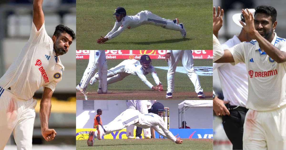 Video Shubman Gill Stunning Catch Of Jomel Warrican In Ind Vs Wi 1St Test