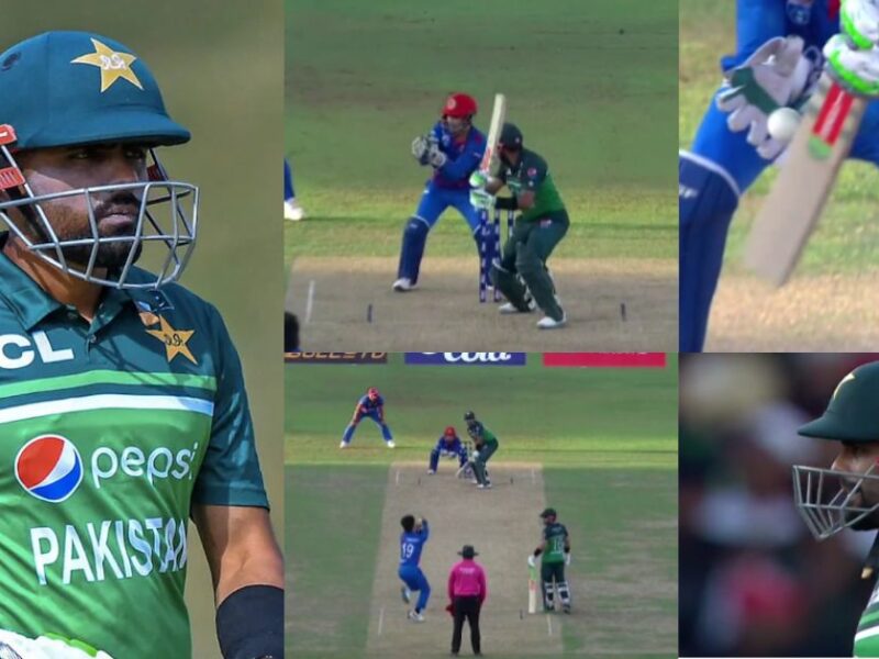 Babar Azam Got Out By Rashid Khan'S Ball, Then Angrily Gave Dirty Abuses, Video Went Viral