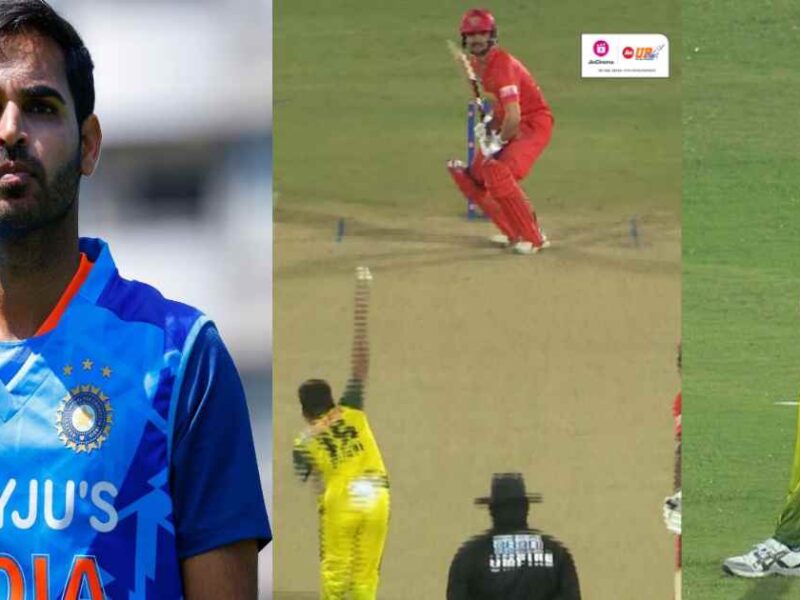 Team India'S Bowling Bowler Bhuvneshwar Kumar Took Back To Back Wickets, Video Went Viral