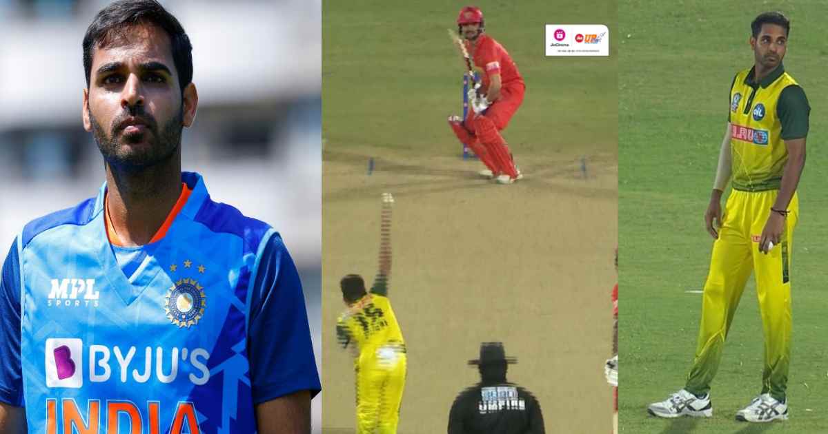Team India'S Bowling Bowler Bhuvneshwar Kumar Took Back To Back Wickets, Video Went Viral