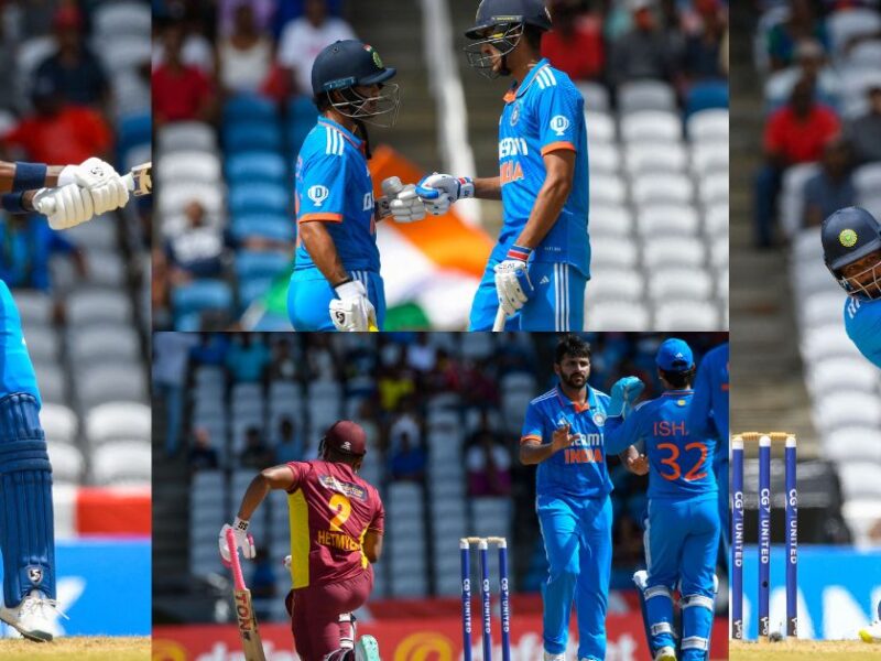 Ind Vs Wi Team India Defeated West Indies In The Last Odi By 200 Runs To Win The Series 2-0
