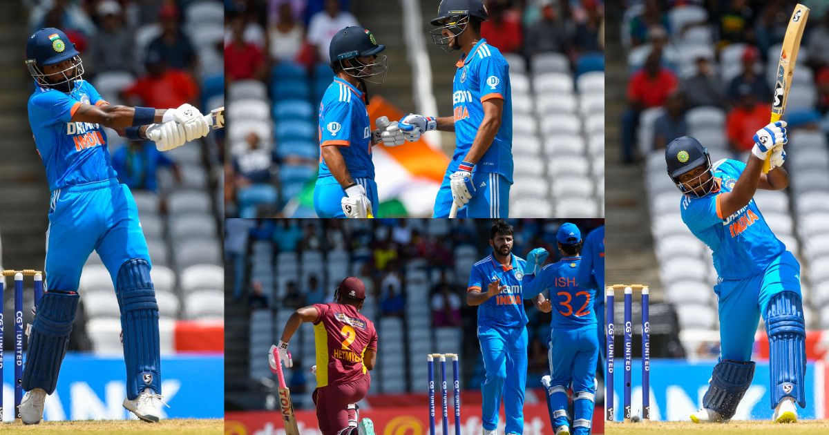 Ind Vs Wi Team India Defeated West Indies In The Last Odi By 200 Runs To Win The Series 2-0
