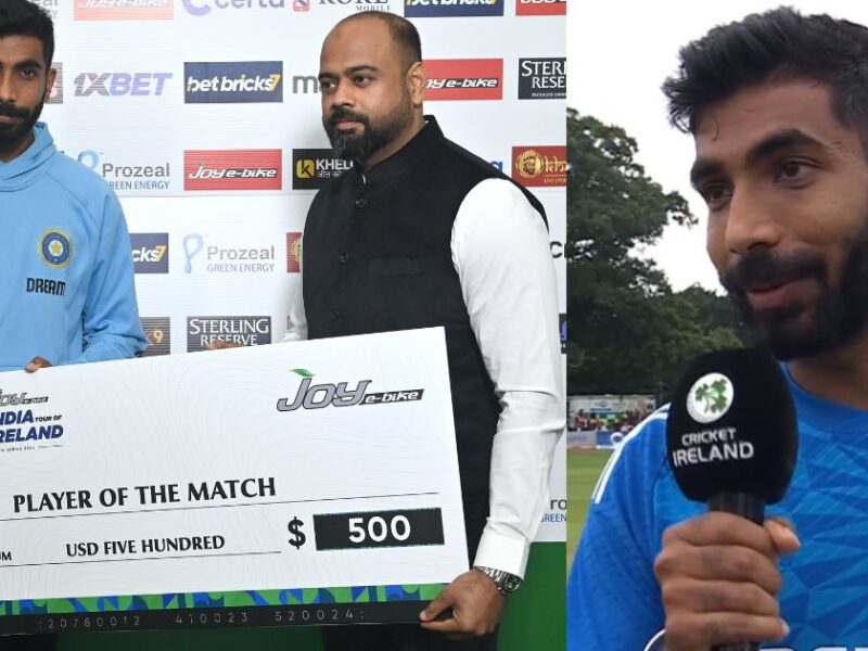 Jasprit Bumrah, Who Became The Player Of The Match, Gave The Credit Of Victory To These Players.