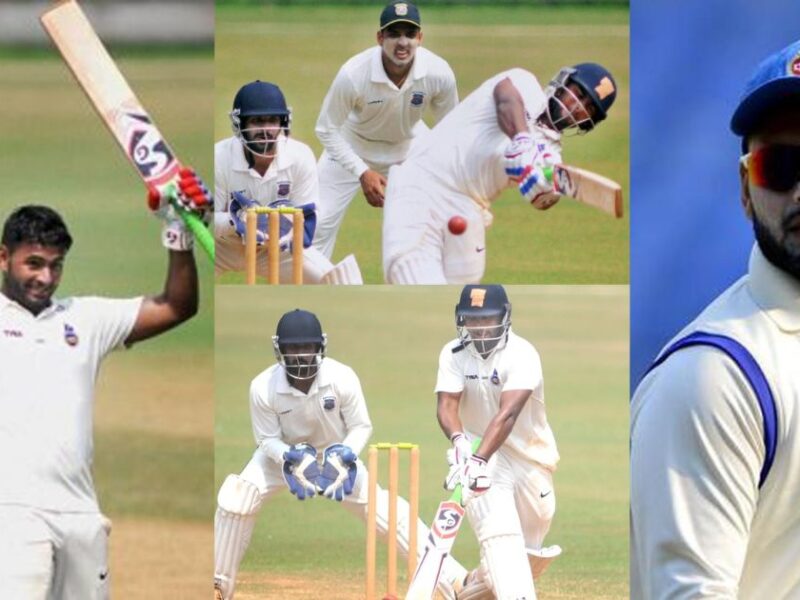 Rishabh Pant Hit Triple Century While Batting Stormy