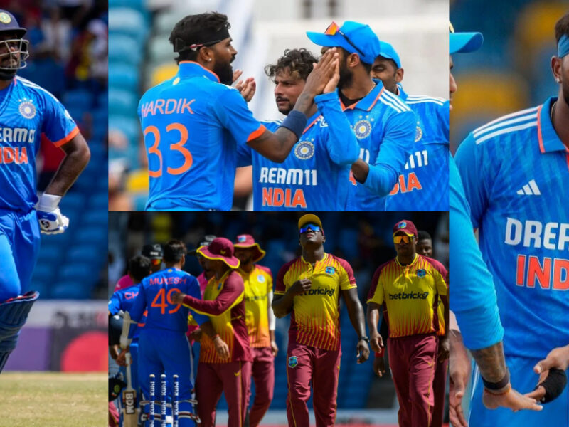 Ind Vs Wi West Indies Won The First T20 By Defeating Team India By 4 Runs
