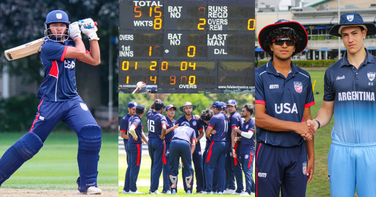 Usa U19 Broke The Odi Record By Scoring 515 Runs, Bundled Out The Other Team For 65 Runs